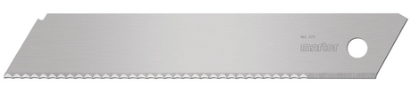 Styropor blade with serrated edge